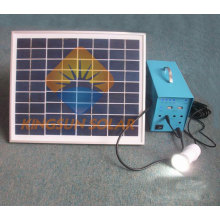 Sistema de iluminación solar portátil de 10W de micro-rejilla Iluminación al aire libre